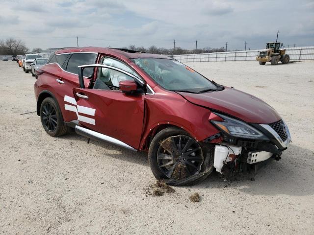 5N1AZ2CJ8PC142725 - 2023 NISSAN MURANO SL MAROON photo 4