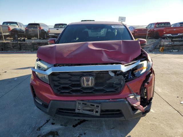 5FNYF7H52NB001315 - 2022 HONDA PASSPORT EXL RED photo 5