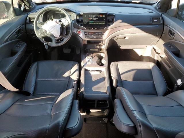 5FNYF7H52NB001315 - 2022 HONDA PASSPORT EXL RED photo 8