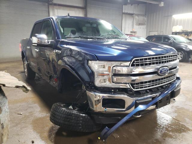 1FTEW1E43KFC42576 - 2019 FORD F150 SUPERCREW BLUE photo 4