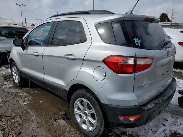 MAJ6P1ULXJC197605 - 2018 FORD ECOSPORT SE SILVER photo 2