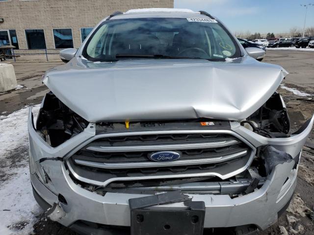 MAJ6P1ULXJC197605 - 2018 FORD ECOSPORT SE SILVER photo 5