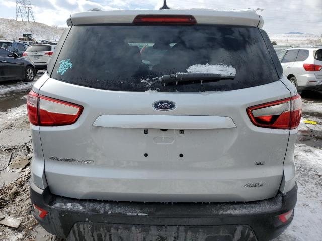 MAJ6P1ULXJC197605 - 2018 FORD ECOSPORT SE SILVER photo 6