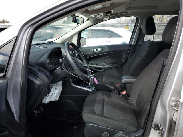 MAJ6P1ULXJC197605 - 2018 FORD ECOSPORT SE SILVER photo 7