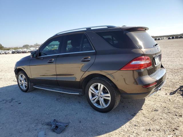 4JGDA5HB1EA411633 - 2014 MERCEDES-BENZ ML 350 4MATIC BROWN photo 2