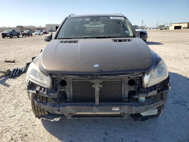 4JGDA5HB1EA411633 - 2014 MERCEDES-BENZ ML 350 4MATIC BROWN photo 5