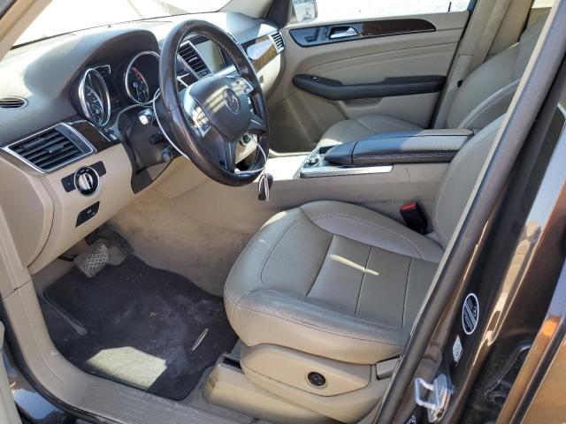 4JGDA5HB1EA411633 - 2014 MERCEDES-BENZ ML 350 4MATIC BROWN photo 7