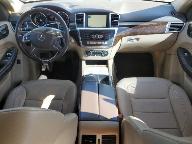 4JGDA5HB1EA411633 - 2014 MERCEDES-BENZ ML 350 4MATIC BROWN photo 8