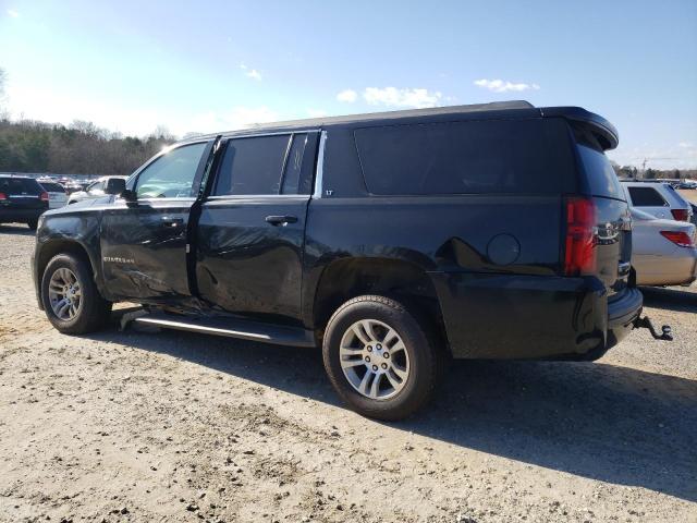 1GNSKHKC9JR166420 - 2018 CHEVROLET SUBURBAN K1500 LT BLACK photo 2