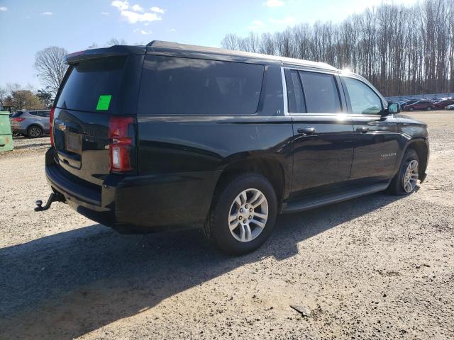 1GNSKHKC9JR166420 - 2018 CHEVROLET SUBURBAN K1500 LT BLACK photo 3