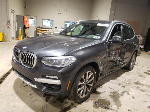 5UXTR9C52KLR04107 - 2019 BMW X3 XDRIVE30I Сұр фото 1
