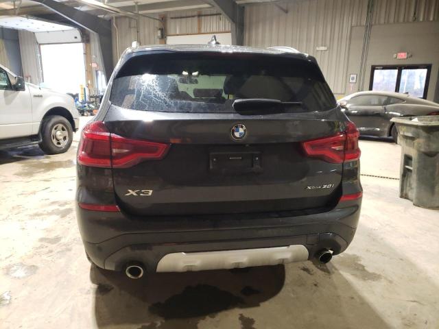 5UXTR9C52KLR04107 - 2019 BMW X3 XDRIVE30I GRAY photo 6