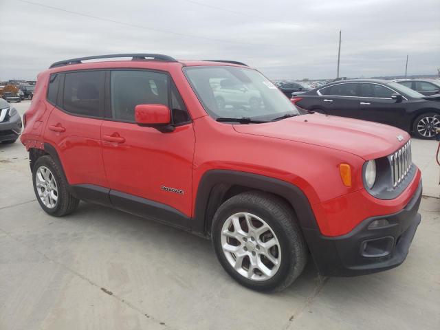 ZACCJABT4FPB44435 - 2015 JEEP RENEGADE LATITUDE RED photo 4