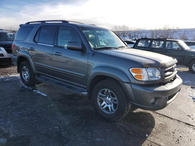 5TDBT48A94S225301 - 2004 TOYOTA SEQUOIA LIMITED GRAY photo 4