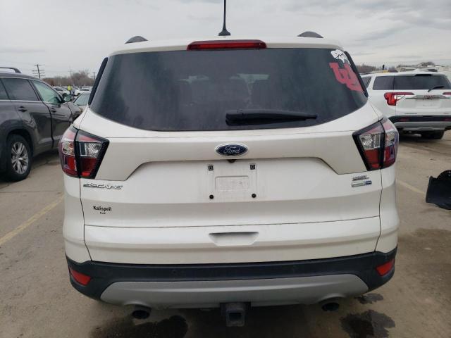 1FMCU9HD0JUA04892 - 2018 FORD ESCAPE SEL WHITE photo 6