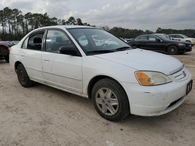 2HGES16503H583857 - 2003 HONDA CIVIC LX WHITE photo 4