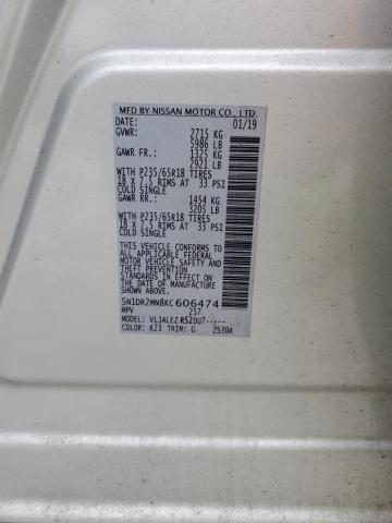 5N1DR2MN8KC606474 - 2019 NISSAN PATHFINDER S 银色 照片 13