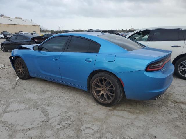 2C3CDXBG0JH319128 - 2018 DODGE CHARGER SXT BLUE photo 2