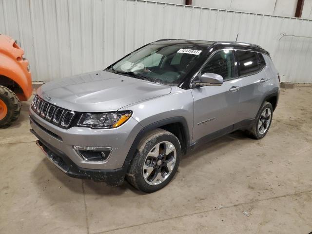 3C4NJDCB8KT666147 - 2019 JEEP COMPASS LIMITED SILVER photo 1