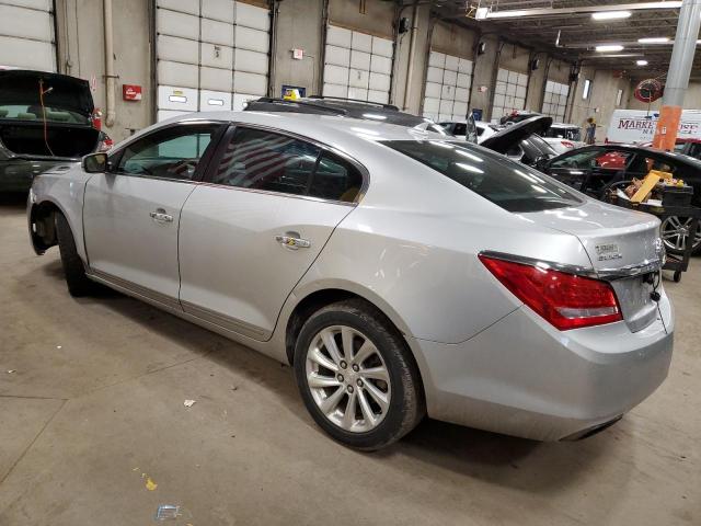 1G4GB5G38EF108212 - 2014 BUICK LACROSSE SILVER photo 2