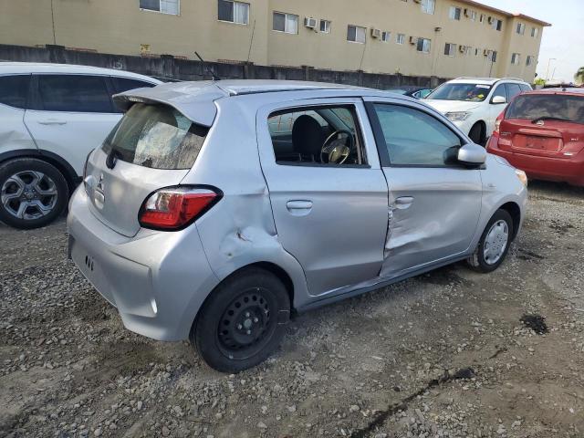 ML32AUHJ0MH007826 - 2021 MITSUBISHI MIRAGE ES SILVER photo 3