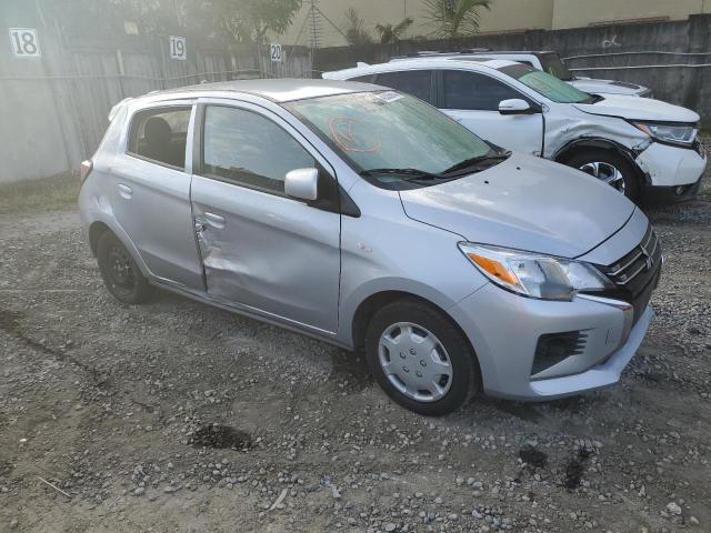 ML32AUHJ0MH007826 - 2021 MITSUBISHI MIRAGE ES SILVER photo 4