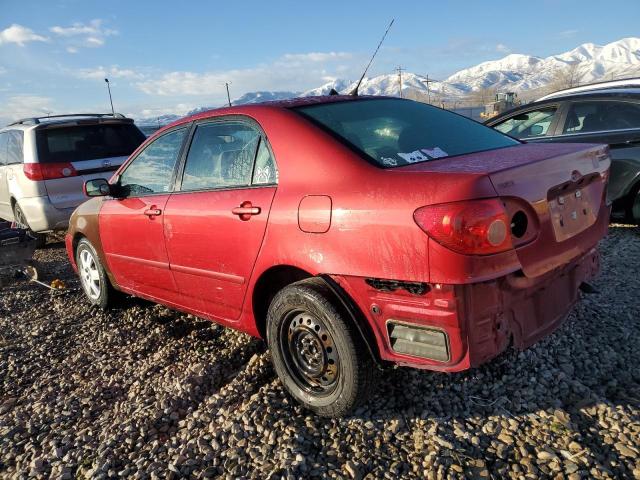 1NXBR30EX6Z638586 - 2006 TOYOTA COROLLA CE RED photo 2