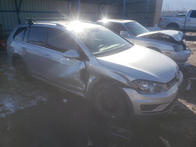 3VWH17AU4HM522646 - 2017 VOLKSWAGEN GOLF ALLTR S SILVER photo 4