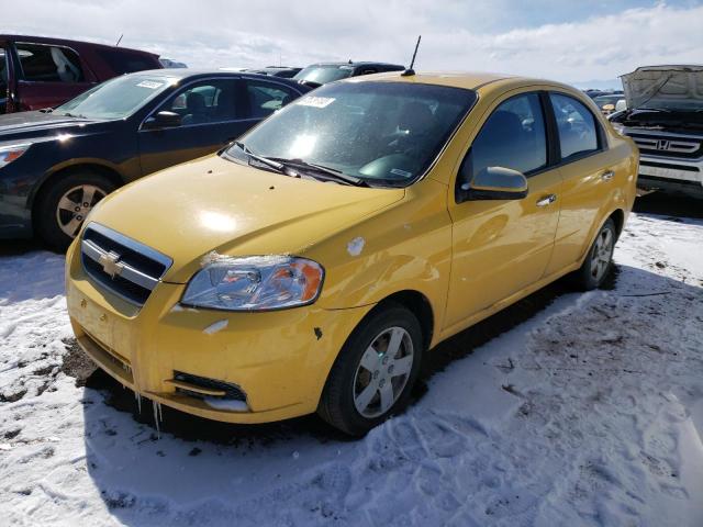 KL1TD5DE9AB125838 - 2010 CHEVROLET AVEO LS 黄色 照片 1