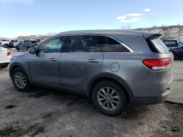 5XYPGDA34GG057154 - 2016 KIA SORENTO LX GRAY photo 2