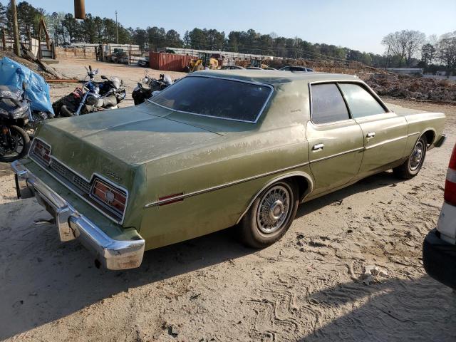 4U54H118906 - 1974 FORD GALAXIE GREEN photo 3