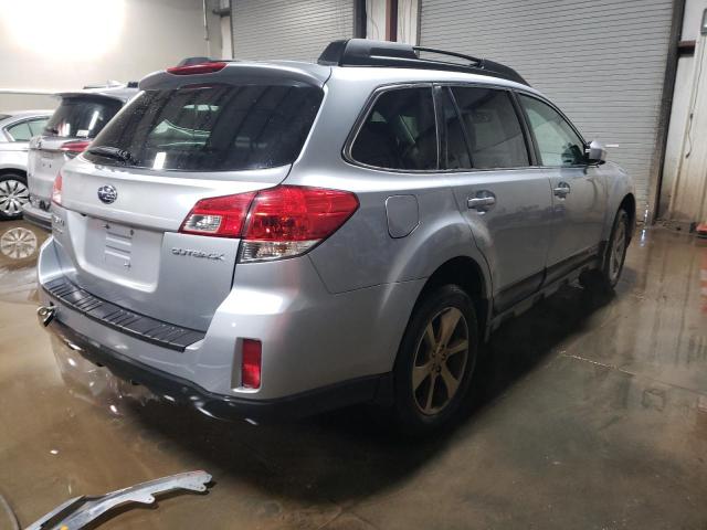 4S4BRCGC0D3236728 - 2013 SUBARU OUTBACK 2.5I PREMIUM SILVER photo 3