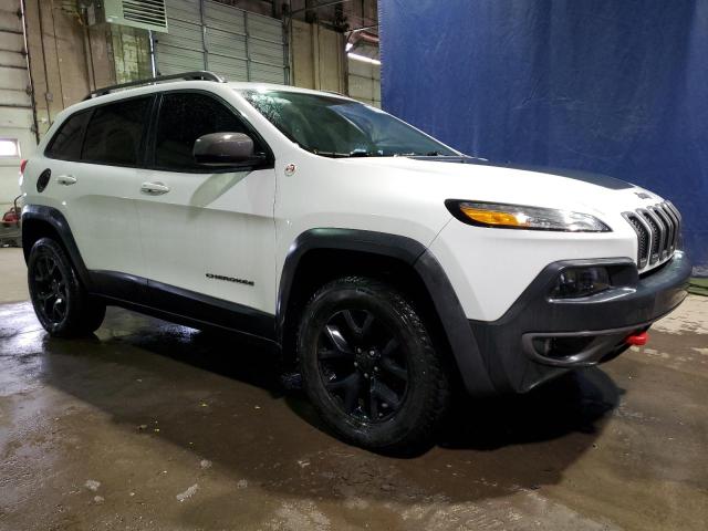 1C4PJMBS7FW609741 - 2015 JEEP CHEROKEE TRAILHAWK WHITE photo 4