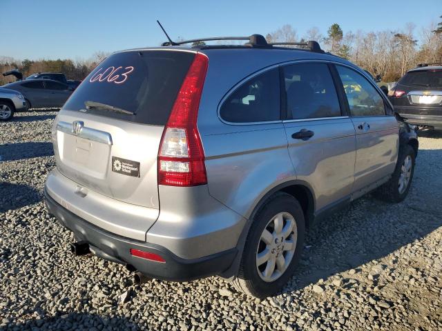 5J6RE48558L000287 - 2008 HONDA CR-V EX SILVER photo 3