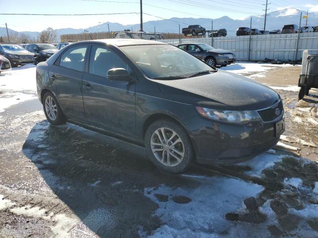 KNAFU4A28B5381282 - 2011 KIA FORTE EX BLACK photo 4