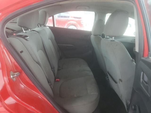 1G1JA5SH4F4150172 - 2015 CHEVROLET SONIC LS 红色 照片 10