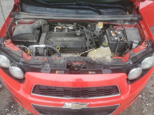 1G1JA5SH4F4150172 - 2015 CHEVROLET SONIC LS 红色 照片 11