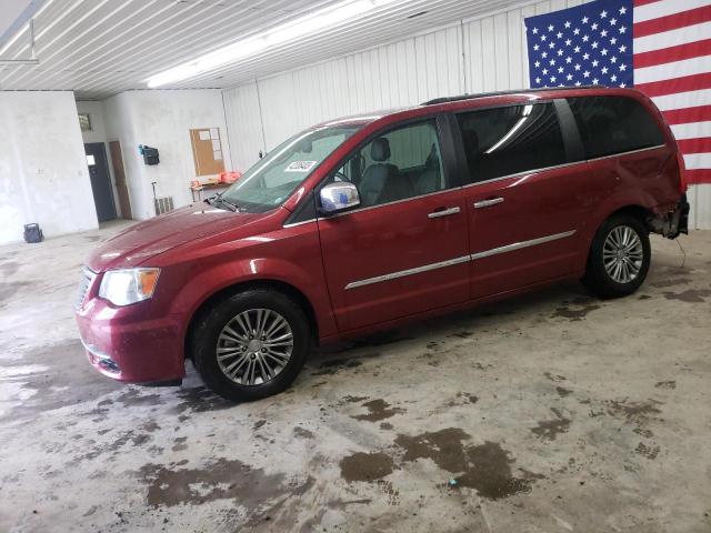 2C4RC1CGXER377901 - 2014 CHRYSLER TOWN & COU TOURING L RED photo 1
