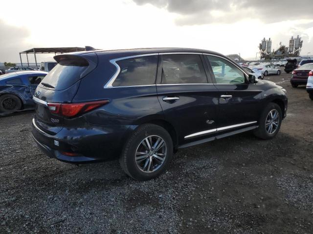 5N1DL0MN1LC527378 - 2020 INFINITI QX60 LUXE BLUE photo 3