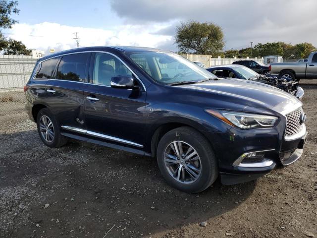 5N1DL0MN1LC527378 - 2020 INFINITI QX60 LUXE BLUE photo 4