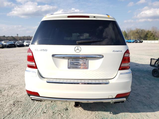 4JGBF7BEXAA557787 - 2010 MERCEDES-BENZ GL 450 4MATIC WHITE photo 6