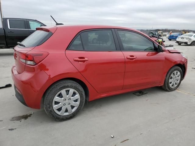 3KPA25AD5NE464848 - 2022 KIA RIO S RED photo 3