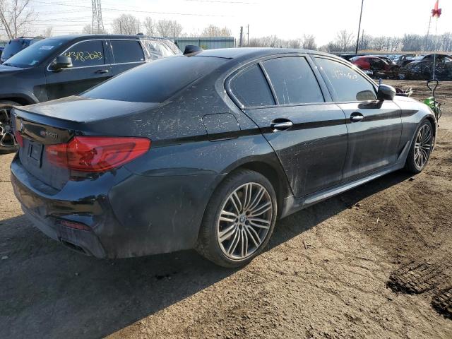 WBAJB9C54JG464411 - 2018 BMW M550XI BLACK photo 3