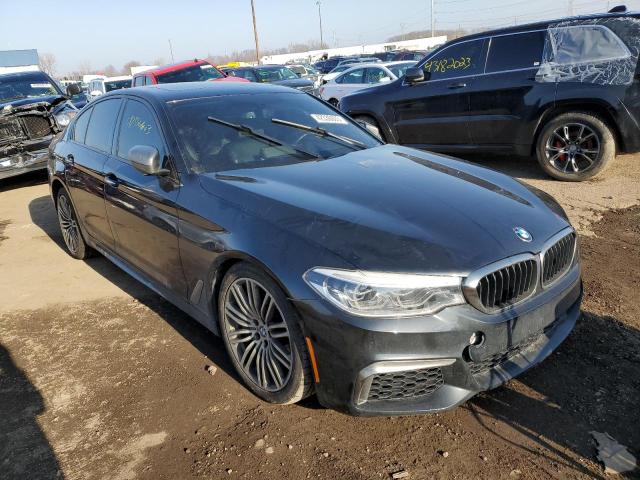 WBAJB9C54JG464411 - 2018 BMW M550XI BLACK photo 4