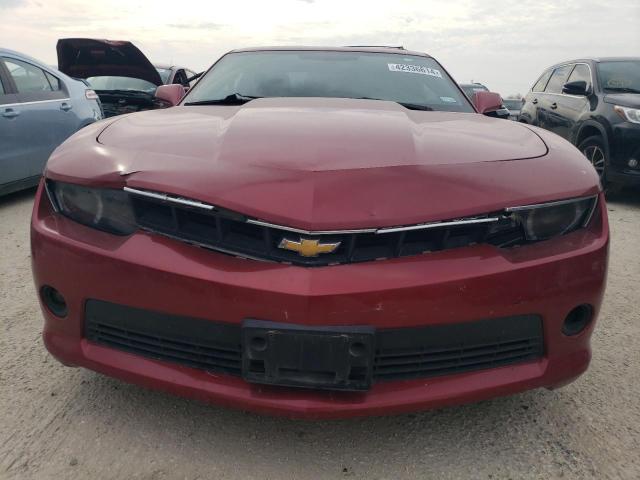 2G1FF1E37F9215836 - 2015 CHEVROLET CAMARO LT MAROON photo 5