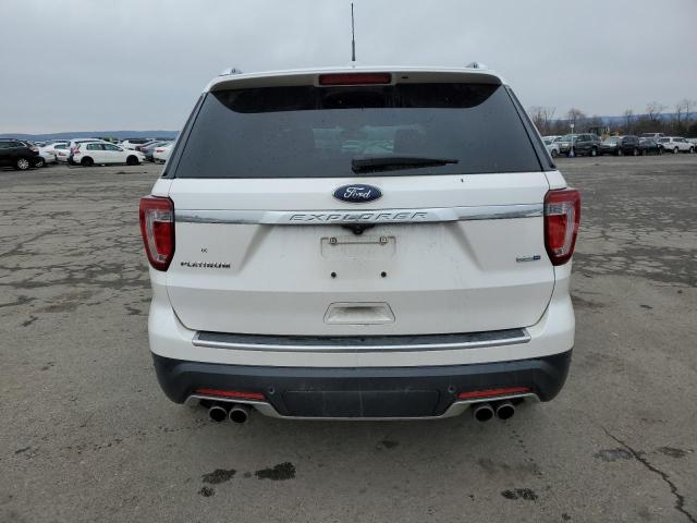 1FM5K8HT5JGC61741 - 2018 FORD EXPLORER PLATINUM WHITE photo 6