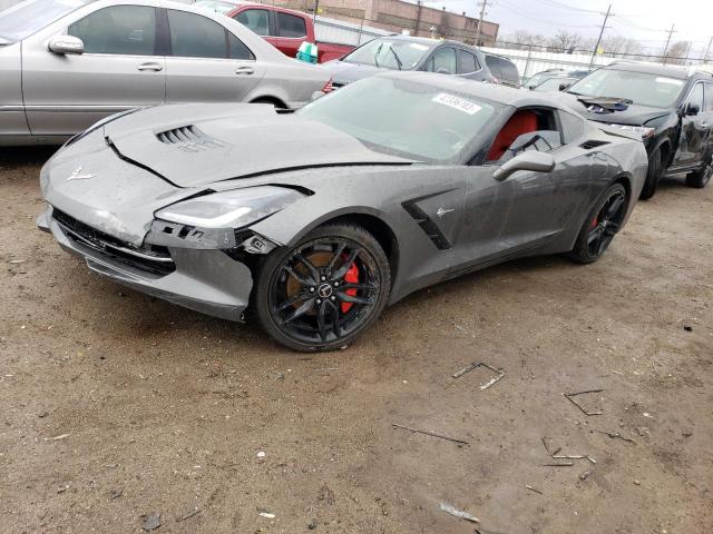 1G1YD2D76F5120500 - 2015 CHEVROLET CORVETTE STINGRAY 2LT GRAY photo 1