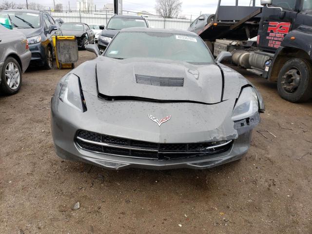 1G1YD2D76F5120500 - 2015 CHEVROLET CORVETTE STINGRAY 2LT GRAY photo 5