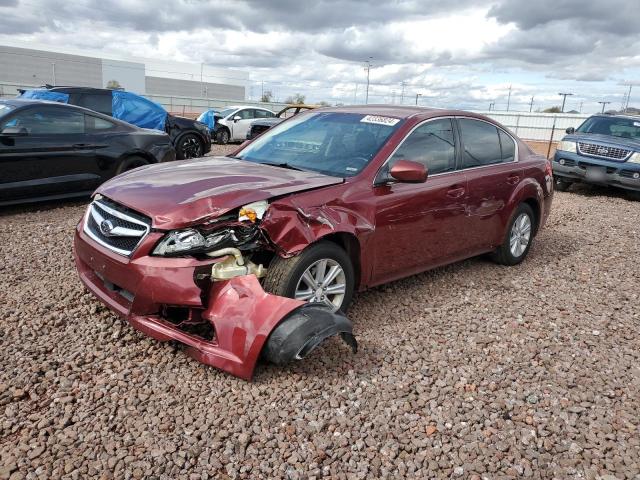 4S3BMCB68B3246201 - 2011 SUBARU LEGACY 2.5I PREMIUM RED photo 1