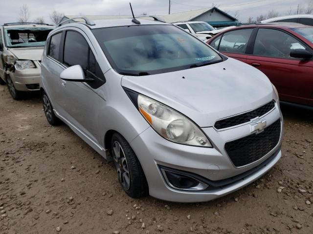 KL8CE6S92DC530772 - 2013 CHEVROLET SPARK 2LT SILVER photo 4